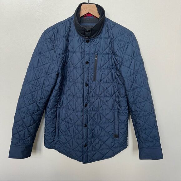 Victorinox Navy Blue Bernhold Quilted Jacket Small Original Swiss Army Knife - Picture 4 of 15